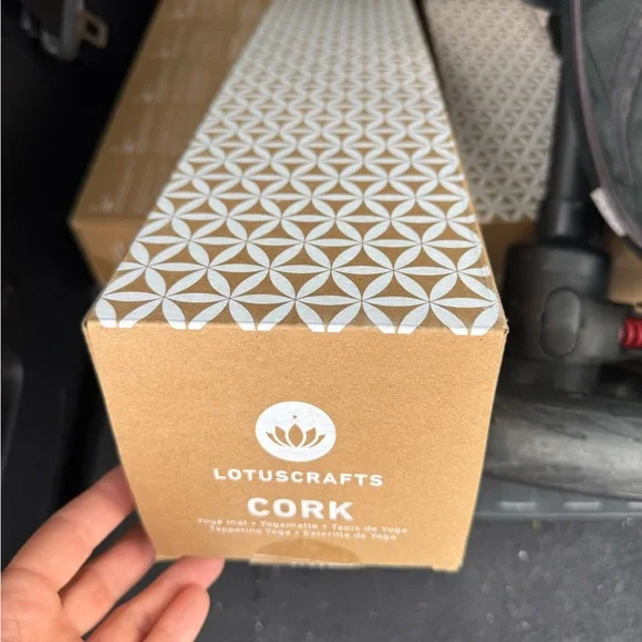 Lotus Craft Cork Yoga Mat, Non-Slip, Sweat Proof, Eco Friendly - Picture 6 of 6